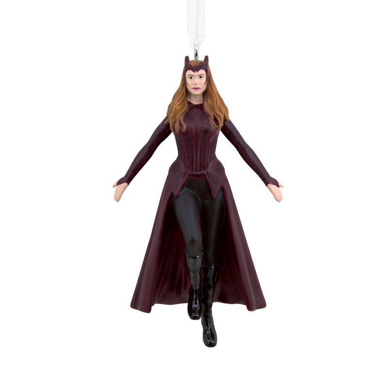 هولمارك Hallmark Marvel Studios Doctor Strange in the Multiverse of Madness Scarlet Witch Resin Christmas Ornament - Image 1