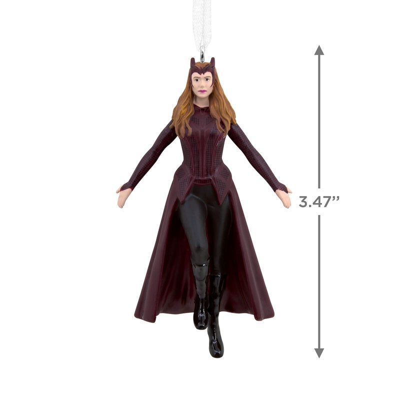 هولمارك Hallmark Marvel Studios Doctor Strange in the Multiverse of Madness Scarlet Witch Resin Christmas Ornament - Image 4