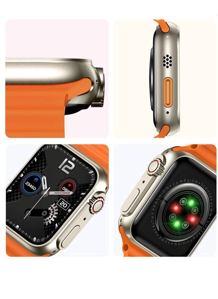 SAB - TS900 ULTRA Smart Watch 1.93 Inch HD Touch Screen Waterproof, Bluetooth Calling, With Blood Pressure and Heart Rate Monitor, Sports Digital Smart Watch - Image 1
