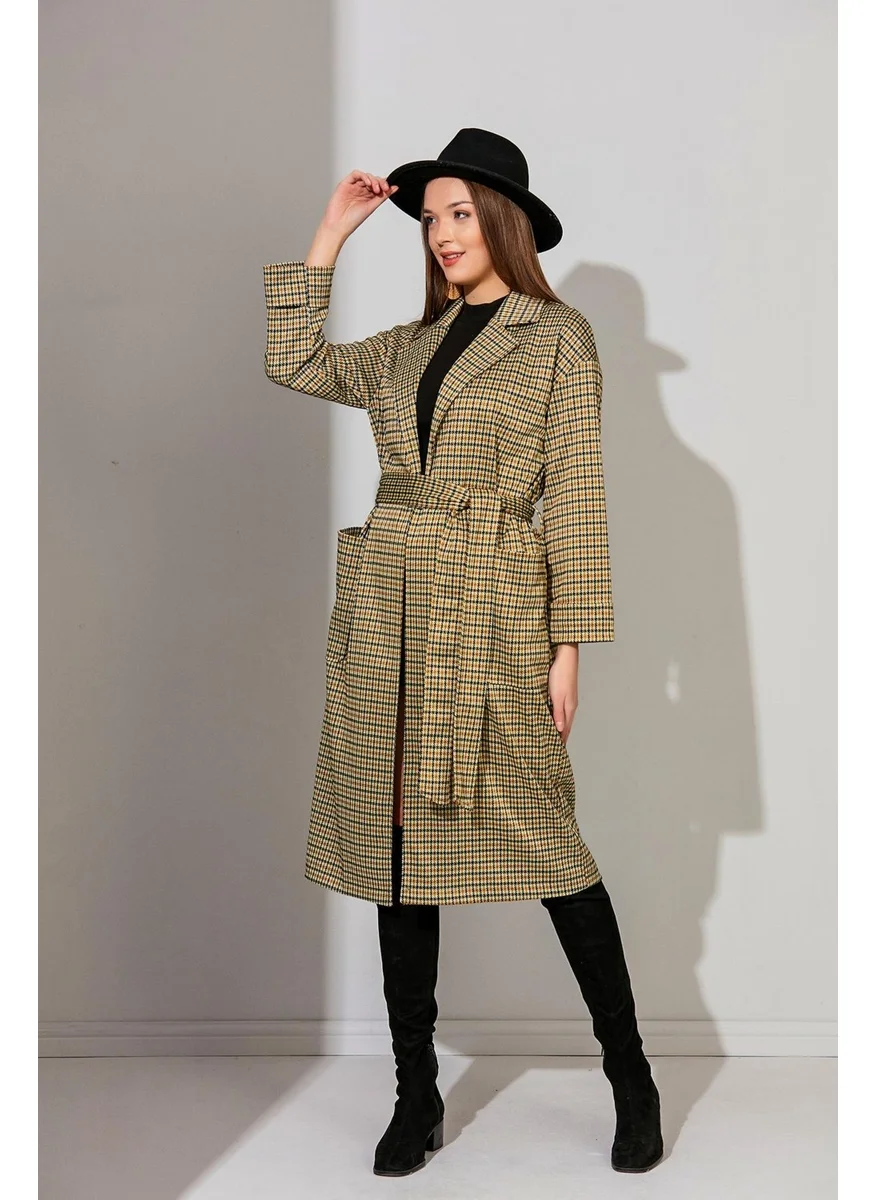 الكسندر جاردي Belted Unlined Coat (B22-21800)