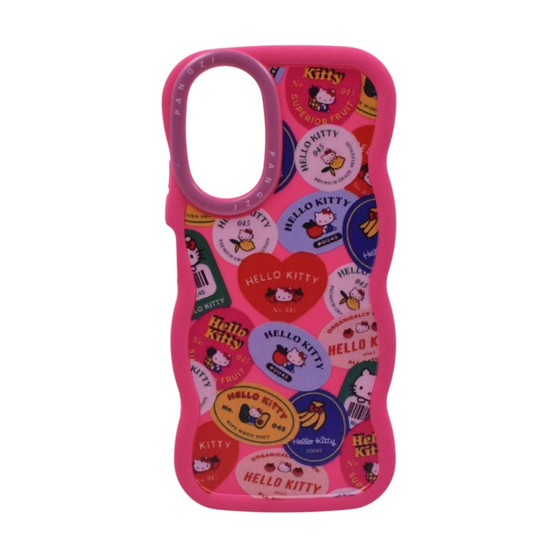 Hello Kitty Plastic Back Cover For Realme C67 4G - Multicolour - Image 1