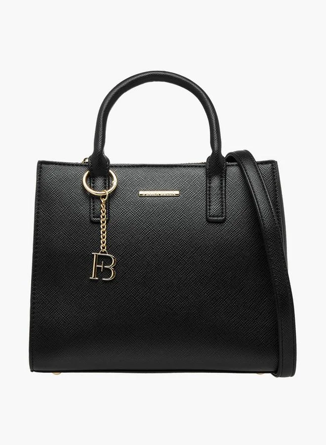 Flora Bella By Shoexpress Solid Tote Bag with Double Handle