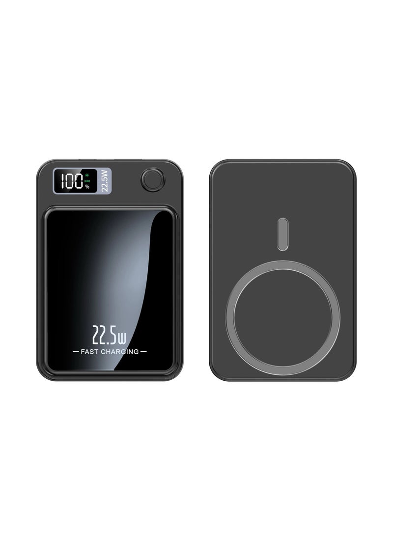 gnexu magnetic wireless fast charging power bank - 10000mah - pd20w - Image 2