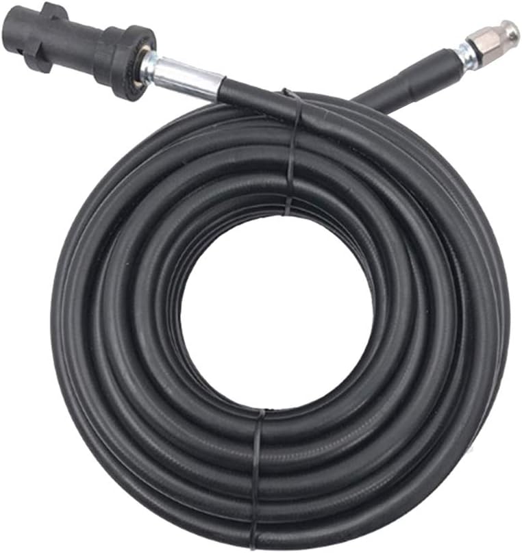 klarako Pipe Cleaning Pipe Pipe Cleaner Drain Cleaner Hose, Suitable for Karcher K2 K4 K5 K6 K7 Pressure Washer, 6/10/15 / 20m Optional Black, 15 Meter - Image 2