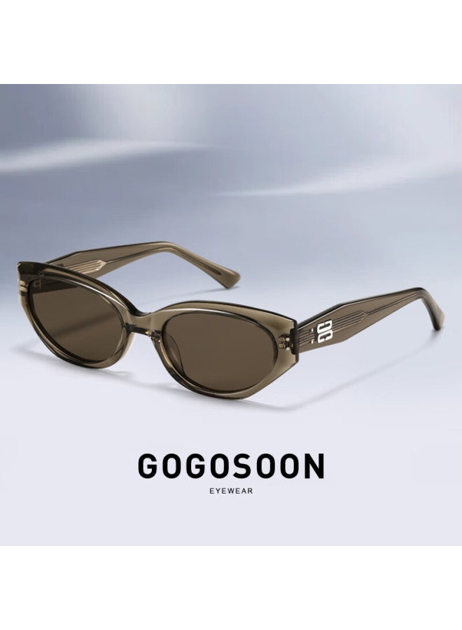 Gogosoon Rococo Chapter Ruan Tongmo Cat Eye Board Material High-end Sungl For Women, New Style Uv Protection Myopia Gl - Image 2
