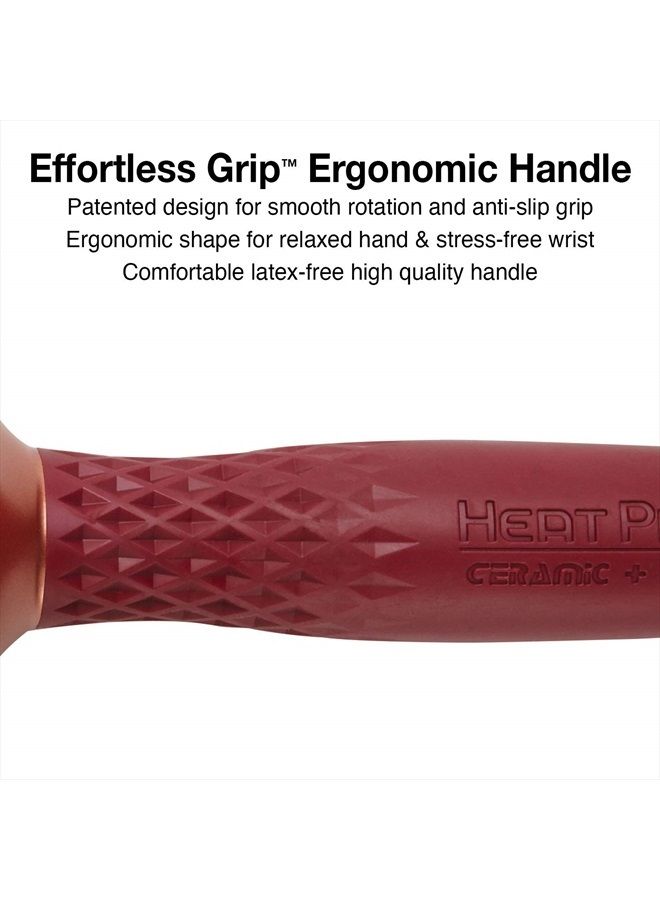 Olivia Garden Heat Pro Round Thermal Hair Brush, HP-12, 1/2" - Image 4