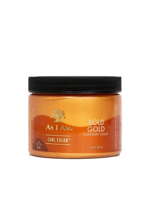 CURL COLOR BOLD GOLD COLOR & CURLING GEL 6oz