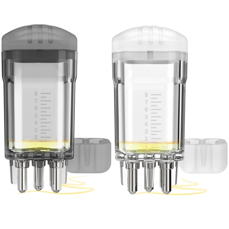 WL-YBOPRO Minoxidil Applicator,2 PCS Easy Fast Apply Exactly Effective Massage Mini Scalp Applicator Comb Dedicated to Minoxidil Hair Growth Serum,Root Comb Applicator Bottle Minoxidil Applicator Brush Tool - Image 1