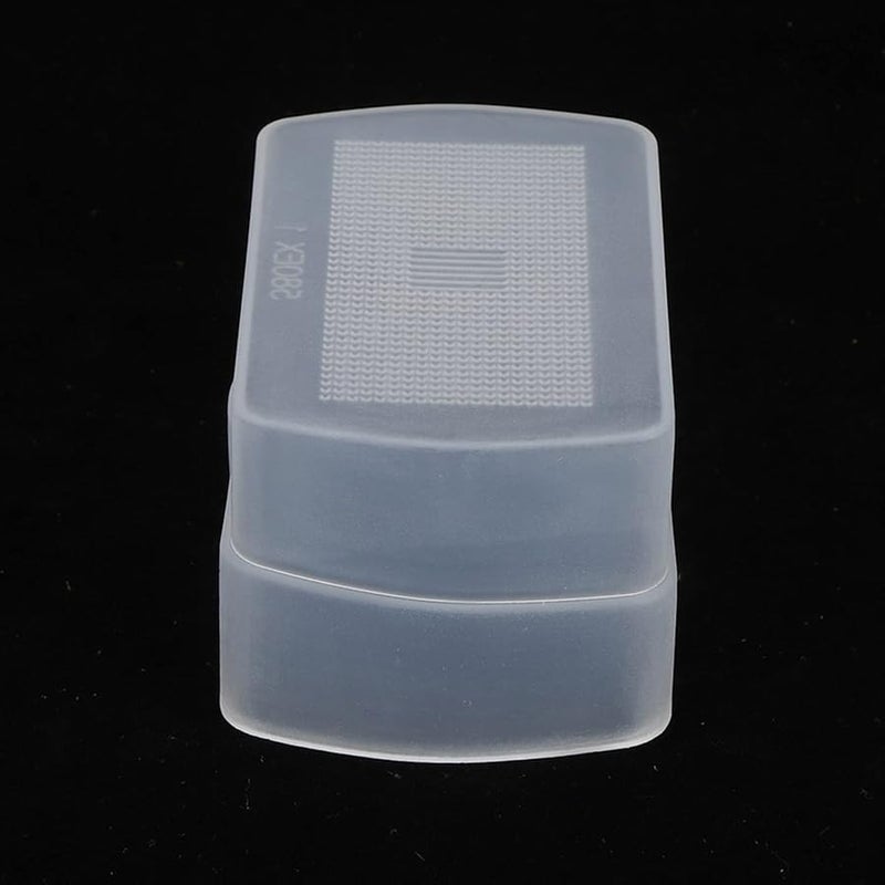 3Pcs White Flash Bounce Diffuser Softbox For Canon 580EX Speedlite - Image 4