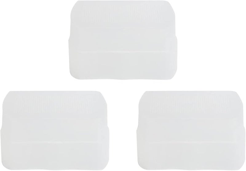 3Pcs White Flash Bounce Diffuser Softbox For Canon 580EX Speedlite - Image 3