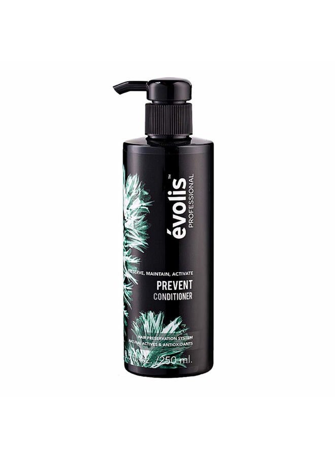 evolis Prevent Anti-Aging Conditioner, Natural Anti Hair Loss Conditioner for Men and Women - Ideal for Sensitive, Dry Scalp and Oily Hair - Preventative Hair Loss Treatment (8.5 fl oz) - Image 1