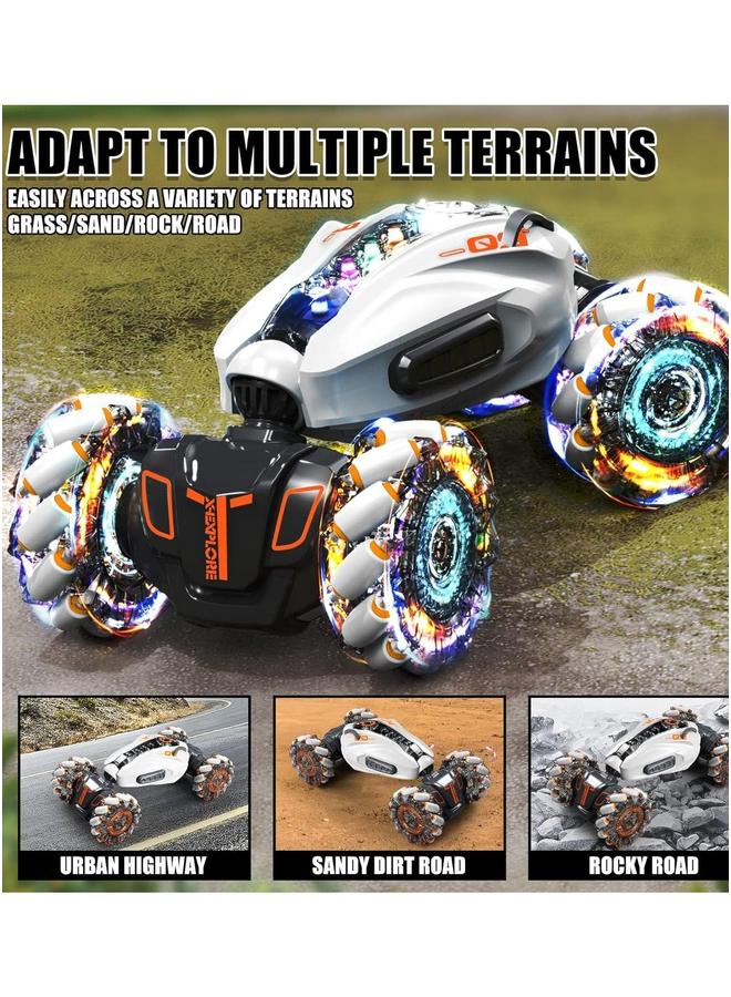 Loquat RC Car for Kids 6 to 12 Years, Hand Controlled Light Toy Kids, Double-sided with 360° Rotating Gesture Sensor Boys and Girls - Image 5