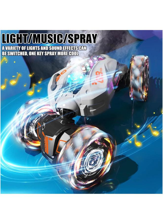 Loquat RC Car for Kids 6 to 12 Years, Hand Controlled Light Toy Kids, Double-sided with 360° Rotating Gesture Sensor Boys and Girls - Image 2