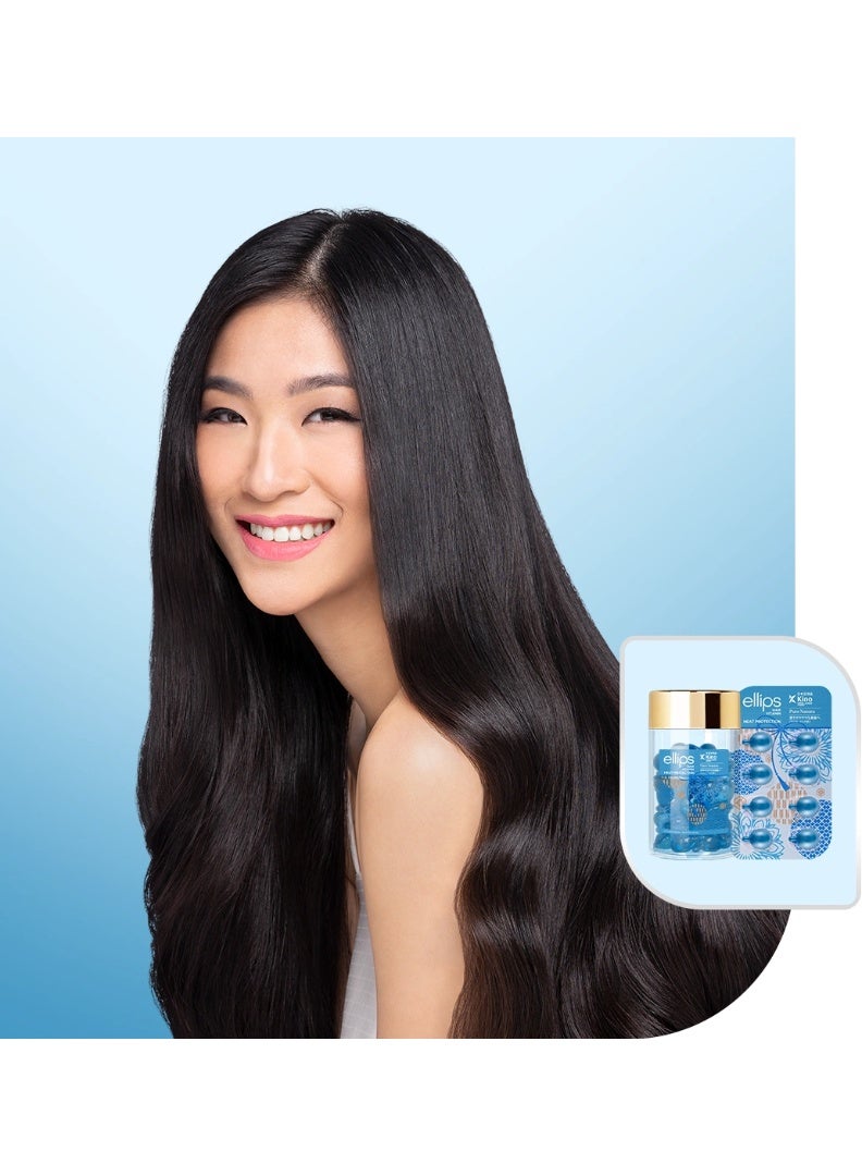 Ellips Pure Natura, Hair Vitamin Heat Protection, 50 x 1ml Capsules - Image 5