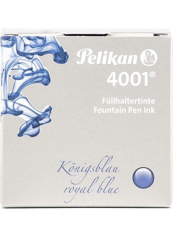 Pelikan Blue Fountain Pen Ink 30 ml 4001 1 Piece Fountain Pen Writing Ink Bottle  - Image 2