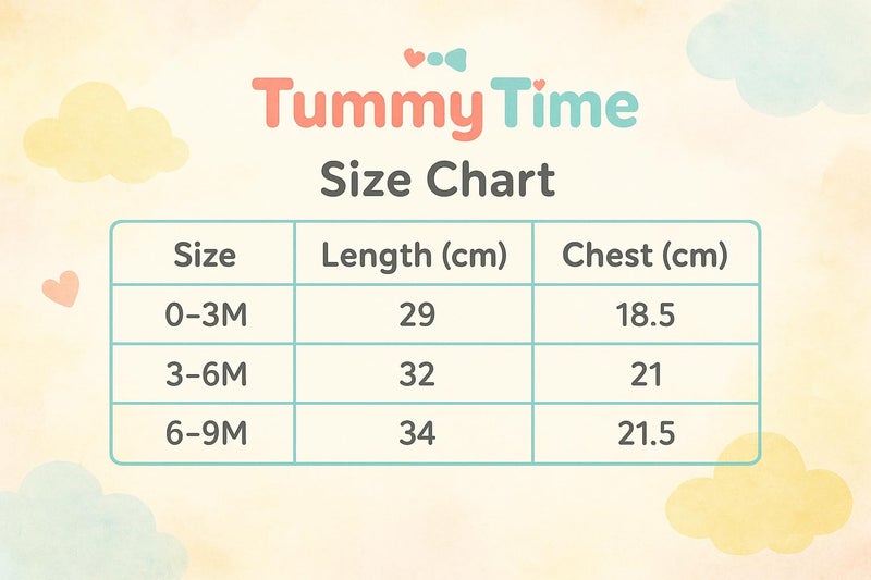 TUMMY TIME Muslin Front Open Frock for Newborn Baby – White Printed, Half Sleeve | Muslin Soft Cotton Dress - Image 2