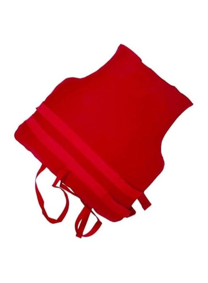 REBENUO Foam Neoprene Super Soft Professional Swimming Life Jacket Swim Vest Size XX-Large 90 to 120KG - Red - Image 2