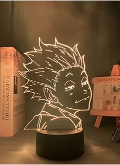 3D Night Light s Cartoon Hunter X Hunter Gon Killua Anime Figure 3D LED Optical Illusion Bedroom Decor Table Lamp with Remote 7 Colors Acrylic Sleep Night Light Birthday Xmas Gifts for Child Kids