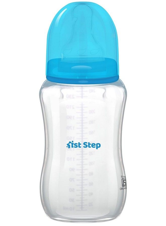 1st Step 4 Oz. 125 Ml. Bpa Free Feeding Bottle (Blue 4 Oz. 125 Ml.) - Image 1