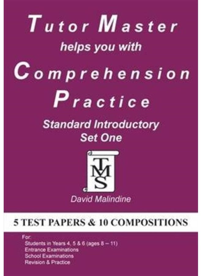 Tutor Master Helps You with Comprehension Practice Standard Introductory Set One - Paperback