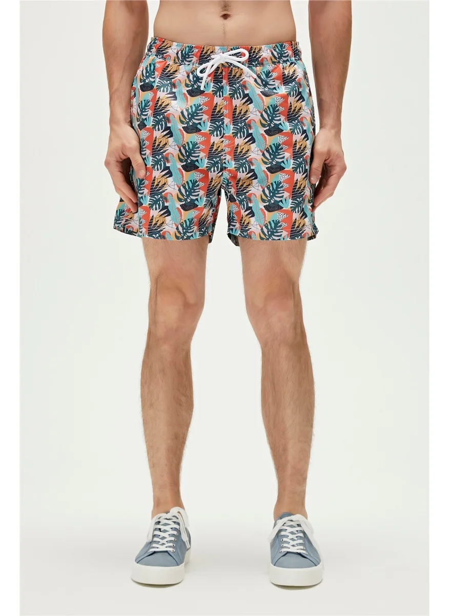 باد بير Monstera Swimshort Candy White