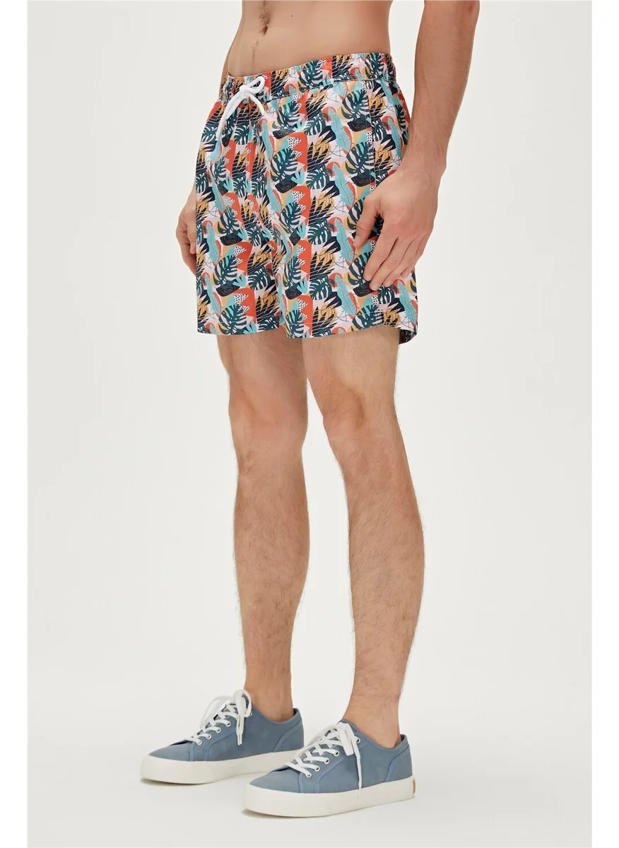 باد بير Monstera Swimshort Candy White