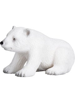 MOJO Mojo Fun 387021 Polar Bear Cub Sitting - Realistic International Wildlife Toy Replica  - Image 1