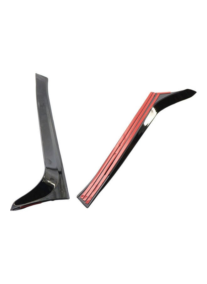 NIBEMINENT 2-Piece Car Rear Window Side Spoiler  - Image 4