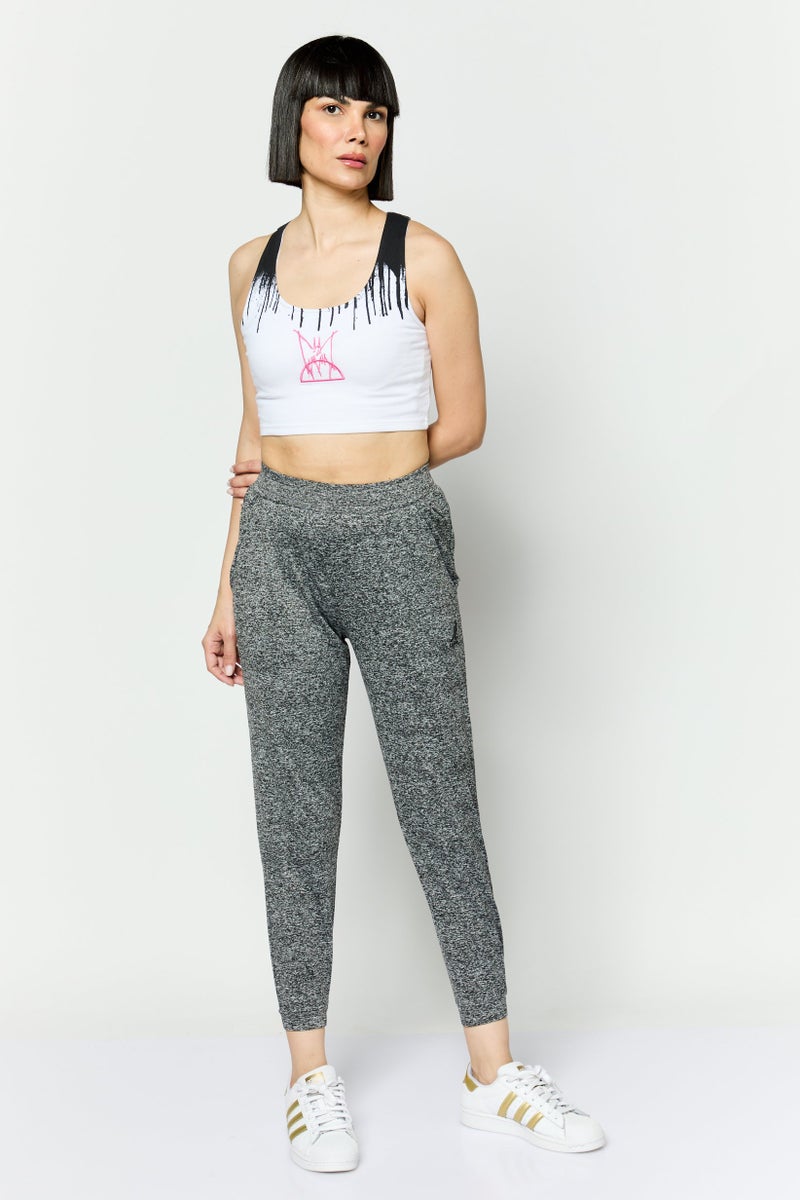 Ellesse x MJB Women Sportswear Fit Sleeveless Outdoor Top, White - Image 4