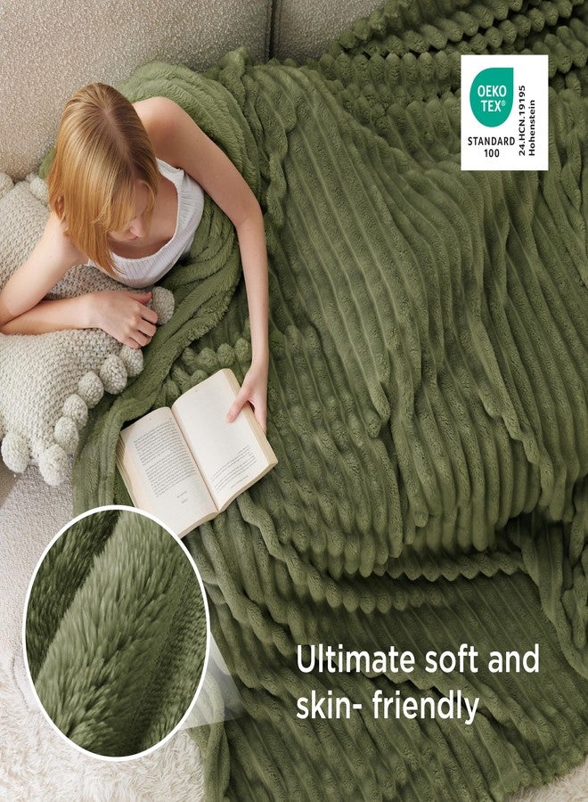 Bedsure GentleSoft Cypress Fleece King Blanket for Couch - Cozy Soft Blankets for Women, Cute Small Throws for Girls, 108x90 Inches - Image 4