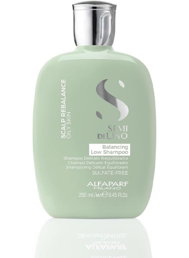 Alfaparf Milano Semi Di Lino Scalp Rebalance Balancing Low Shampoo, 250 Ml - Image 1