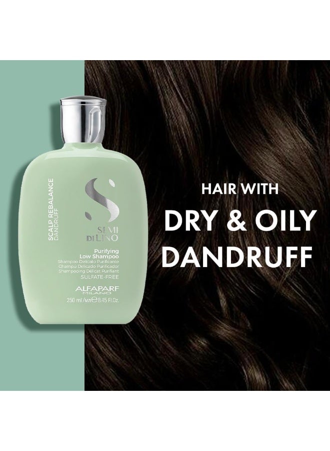 Alfaparf Milano Semi Di Lino Scalp Rebalance Balancing Low Shampoo, 250 Ml - Image 3