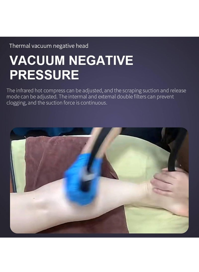 Loquat Portable 4 in 1 Cavitation Vacuum RF Machine 40K Cavitation Slimming RF Body Tripolar RF Head for Spa/Home Facial Machine - Image 5