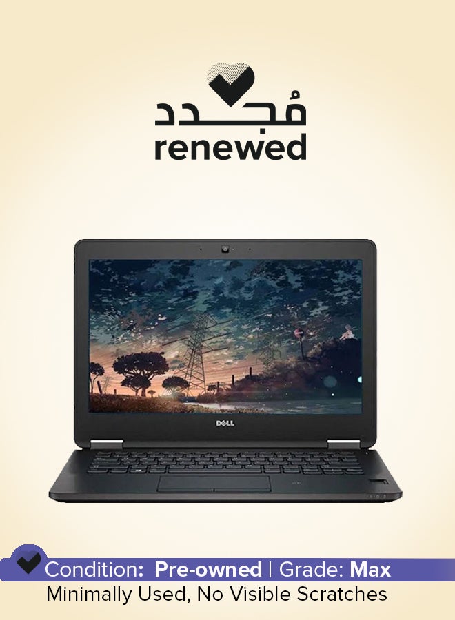 DELL Renewed - Latitude 7270  (2016) Laptop With 12.5-Inch Display, Intel Core i5 Processor/6th Gen/8GB RAM/256GB SSD/Intel HD Graphics Black English black - Image 1