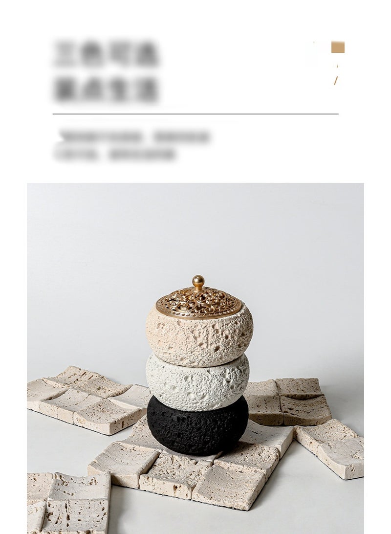 Nariele Decorative Ornament For Home Cement Aromatherapy Stove - Image 2