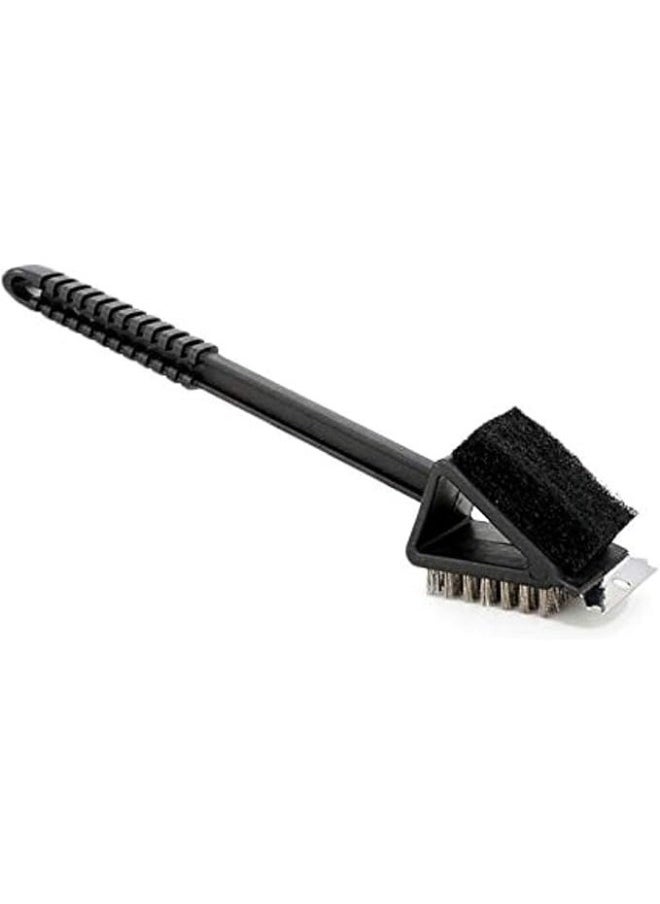 BBQ Grill Brush Long Handle Best Grilling Tool Steel Bristles Steel Scraper and Scrub Pad Sponge Universal Barbecue Tool 3-in-1 Brush - pzsku/Z04006884F6BD6F76E1CFZ/45/_/1738140652/14d8cd07-2730-4e29-8c91-79124e332070