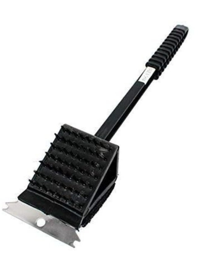 BBQ Grill Brush Long Handle Best Grilling Tool Steel Bristles Steel Scraper and Scrub Pad Sponge Universal Barbecue Tool 3-in-1 Brush - pzsku/Z04006884F6BD6F76E1CFZ/45/_/1738140672/5bbc83e9-bca1-4620-b075-72dab1be0387