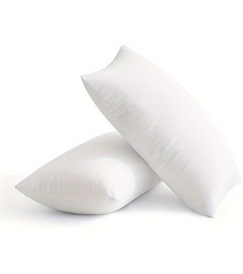 White Fluffy Rectangle Cushion Soft Throw Pillow Insert 11 81x19 69 Inch for Sofa Bed Home Decor Machine Washable - Image 4