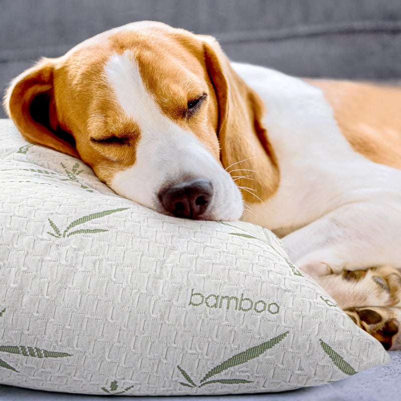 Utopia Bedding Utopia Bedding Bamboo Viscose Waterproof Pillow Protector Zippered (2 Pack) Standard - Bed Bug Proof Pillow Encasement 20 x 26 Inches  - Image 5