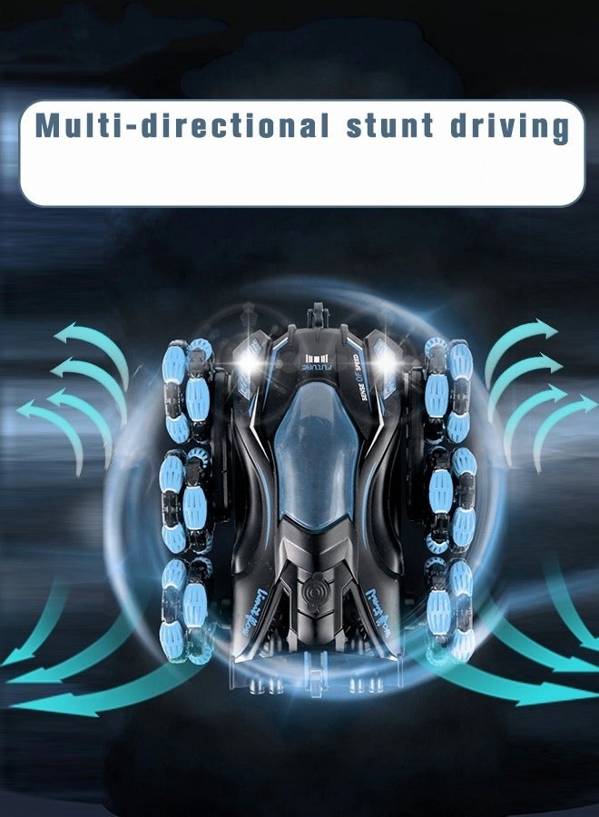 MIXDE Remote Control Spray Six Wheel Stunt Car,RC Four-wheel Drive Off-road Climbing Car,Deformation Children's Toy Car for Boys Girls Birthday Gift  - Image 4