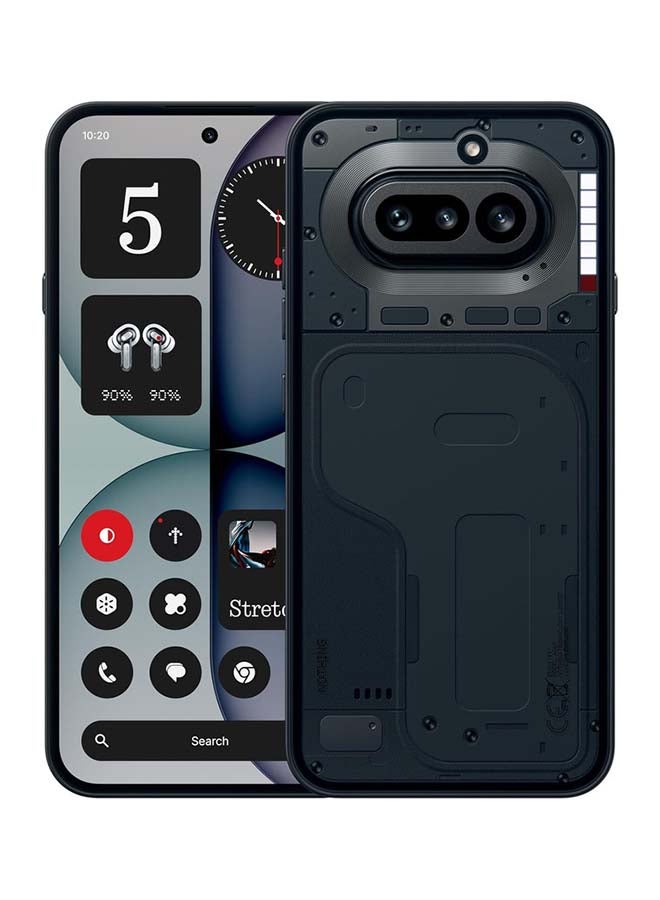 نوثينج هاتف 4a 5G ثنائي الشريحة أسود 8GB RAM 256GB - نسخة الشرق الأوسط - Image 1