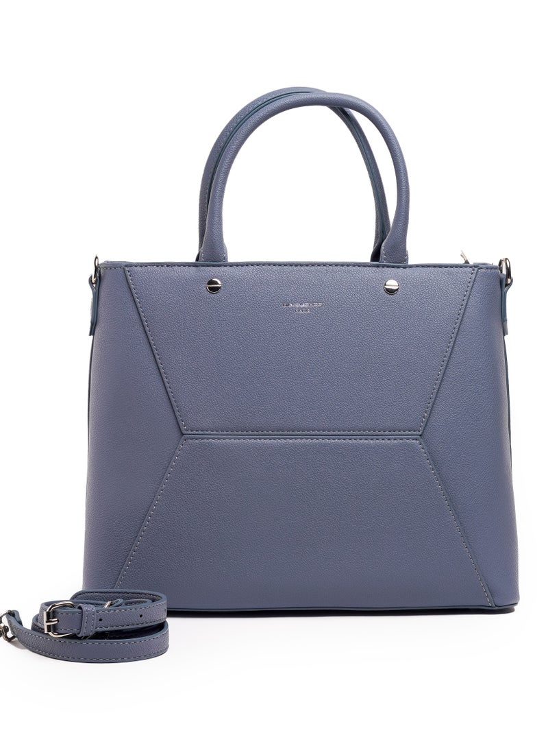 David Jones David Jones- All Season Tote Bag model cm7033- chic yet stable large Classic bag for work and office- Formal Dressing bag in model cm7033