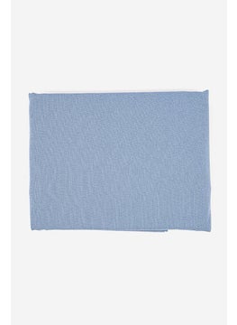 2 Pieces Reinforce Pillow Cases 80 x 40 cm, Blue