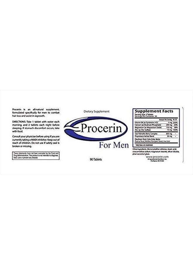 Procerin Tablets Hair Re Growth for Men, 6 - 90 tablet Bottles  - Image 2