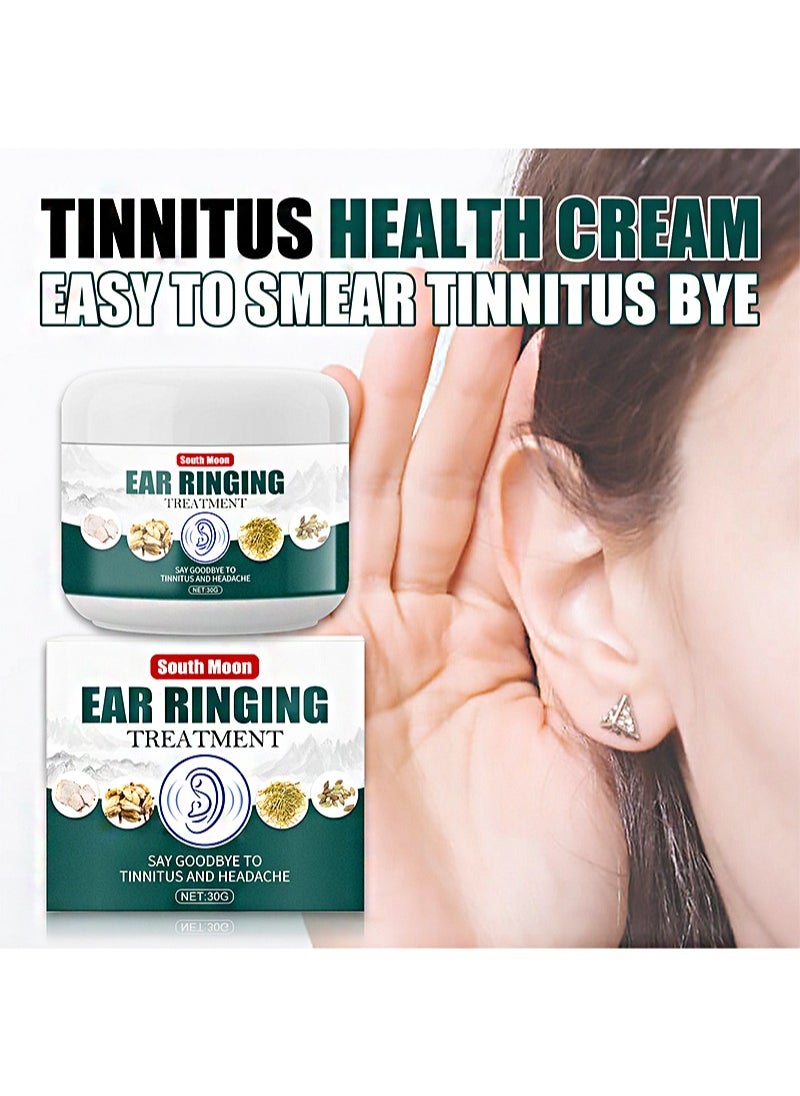 SOUTH MOON 2 Pieces Of Ear Ringing Treatment，Earache Tinnitus Treatment Cream, Tinnitus Relief And Treatment  - Image 2
