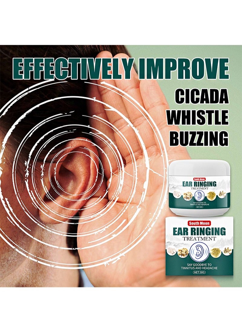 SOUTH MOON 2 Pieces Of Ear Ringing Treatment，Earache Tinnitus Treatment Cream, Tinnitus Relief And Treatment  - Image 3