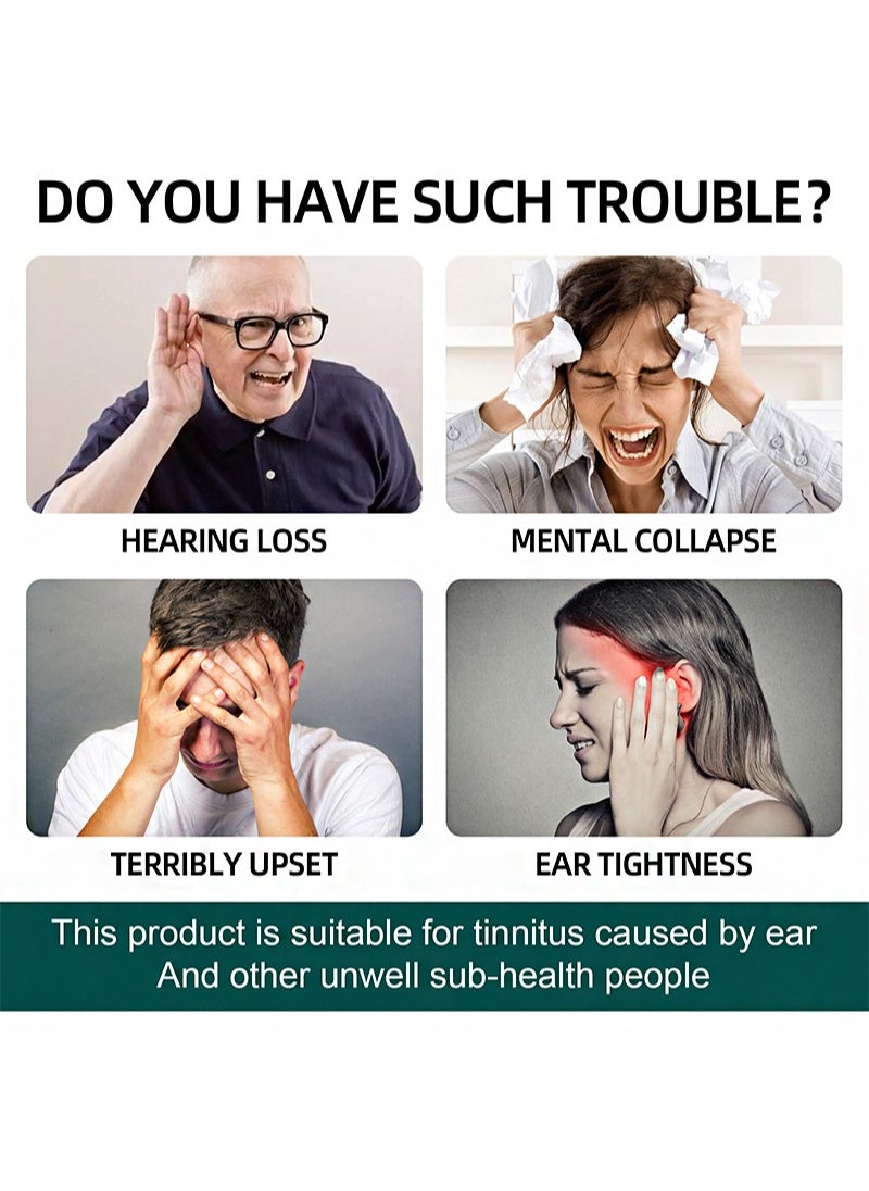 SOUTH MOON 2 Pieces Of Ear Ringing Treatment，Earache Tinnitus Treatment Cream, Tinnitus Relief And Treatment  - Image 5