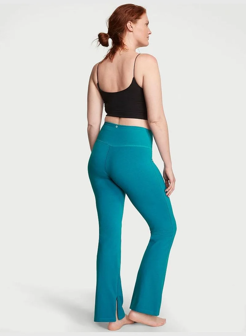 victoriassecret - invalid brand Cotton High-Waist Flare Leggings