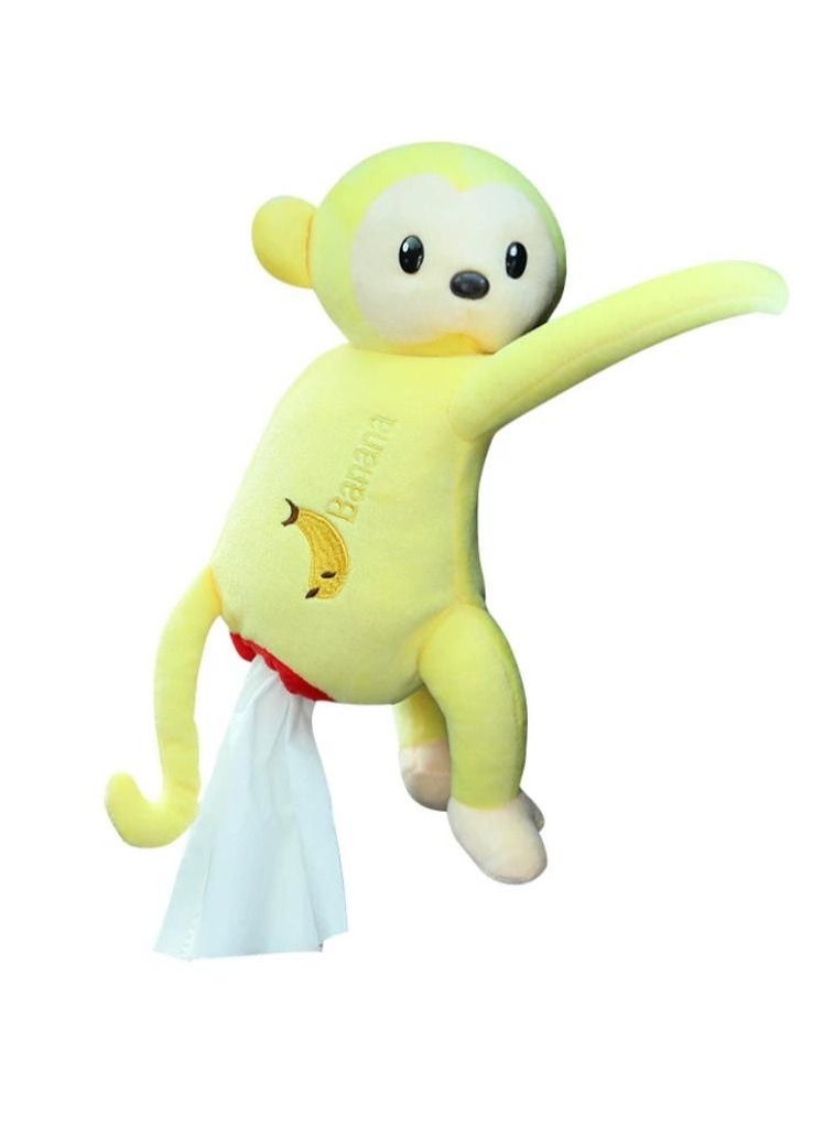 SFMW Car Hanging Tissue Box with Monkey Design  - Image 1