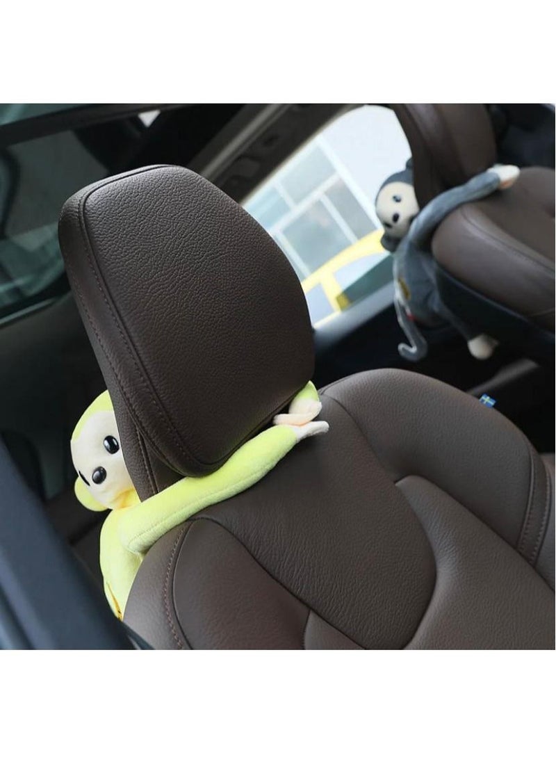 SFMW Car Hanging Tissue Box with Monkey Design  - Image 2